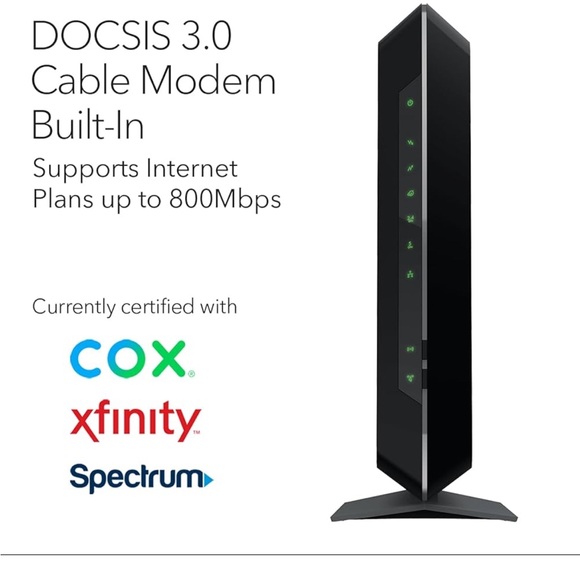 NETGEAR Nighthawk Modem Router Combo C7000 - Picture 4 of 6
